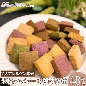 パティスリークーラクー ｜ 卵、乳製品、小麦、白砂糖不使用　彩の米粉クッキー6種詰め合わせ
