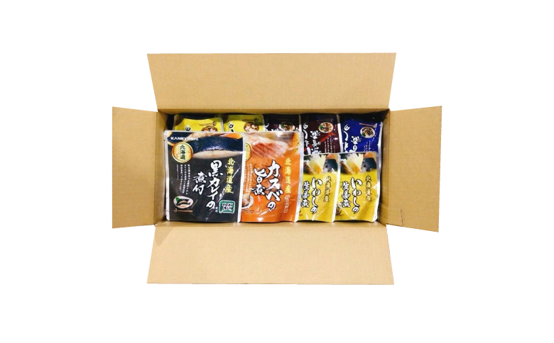 【北海道根室産】煮つけ詰め合わせセット A-09006