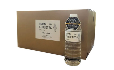 水 FROM ATHLETES 550ml×24本