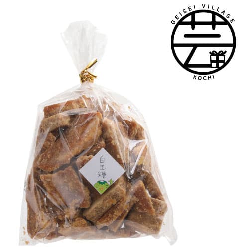 【ふるさと納税】【先行予約】白玉糖（黒砂糖）200g（くずし）限定200個 数量限定 5000円 美味しい おいしい あまい 甘い 使いやすい ＜高知 芸西村 かっぱ市 白玉糖 黒糖＞