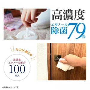 7days, ボトルウェットティッシュ 100枚 (本体5個＋詰替5個) 高濃度エタノール除菌79％ ウェットティッシュ 日用品 日用品