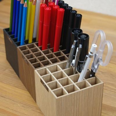 ふるさと納税 海南市 和歌山県海南市 バスク ペンスタンド S 16本 ブラック 2個セット おしゃれでかわいいペン立て |  | 01