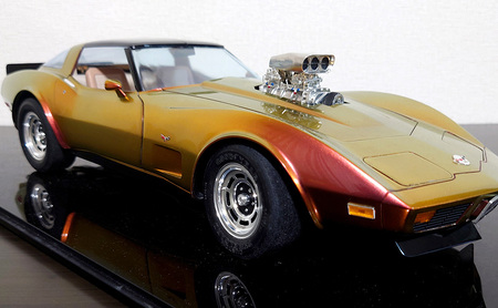 プラモデル オオタキ 1/12 シボレーコルベットC3 POOH'S MODELING WORKS 模型 ビッグスケール キット タミヤ模型 車 ホビー おもちゃ 玩具 インテリア 置物 プラモ 北海