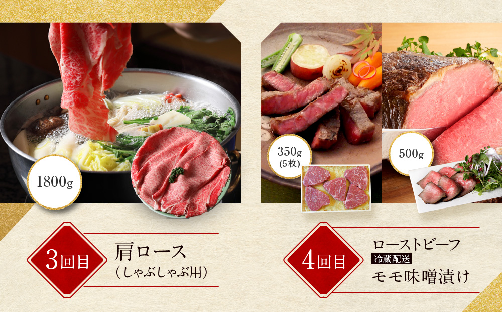 ＜定期便６回＞【京都モリタ屋】京都肉食べ比べ(3)［ 明治2年創業 京都初 牛肉専門店 有名店 高品質 和牛 切り落とし 人気 おすすめ グルメ お肉 牛肉 ブランド牛 京都肉 お取り寄せ 通販 送料
