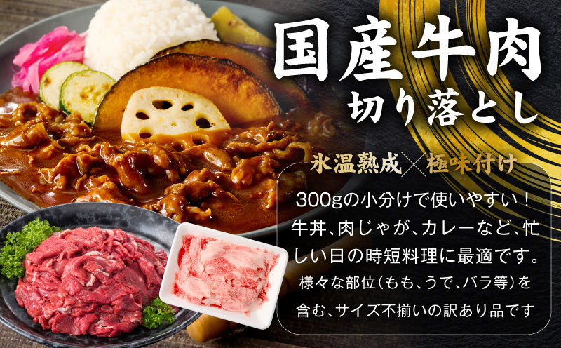 【定期便】国産 牛豚鶏 4種セット 2kg×4回【氷温熟成×極味付け 牛肉 豚肉 鶏肉 もも むね 食べ比べ 普段使い 味付き 小分け 訳あり サイズ不揃い 毎月配送コース】 mrzZ087_イメージ