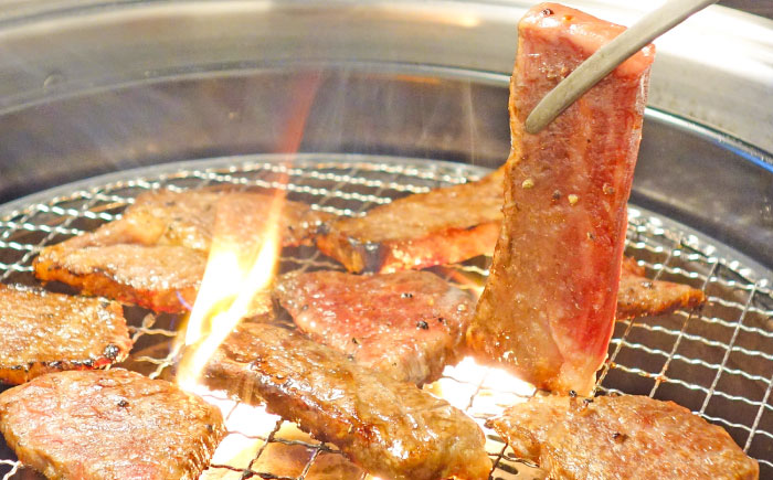 【数量限定】熊本和牛あか牛カルビ焼肉用 400g【有限会社　三協畜産】 [BHAS004]
