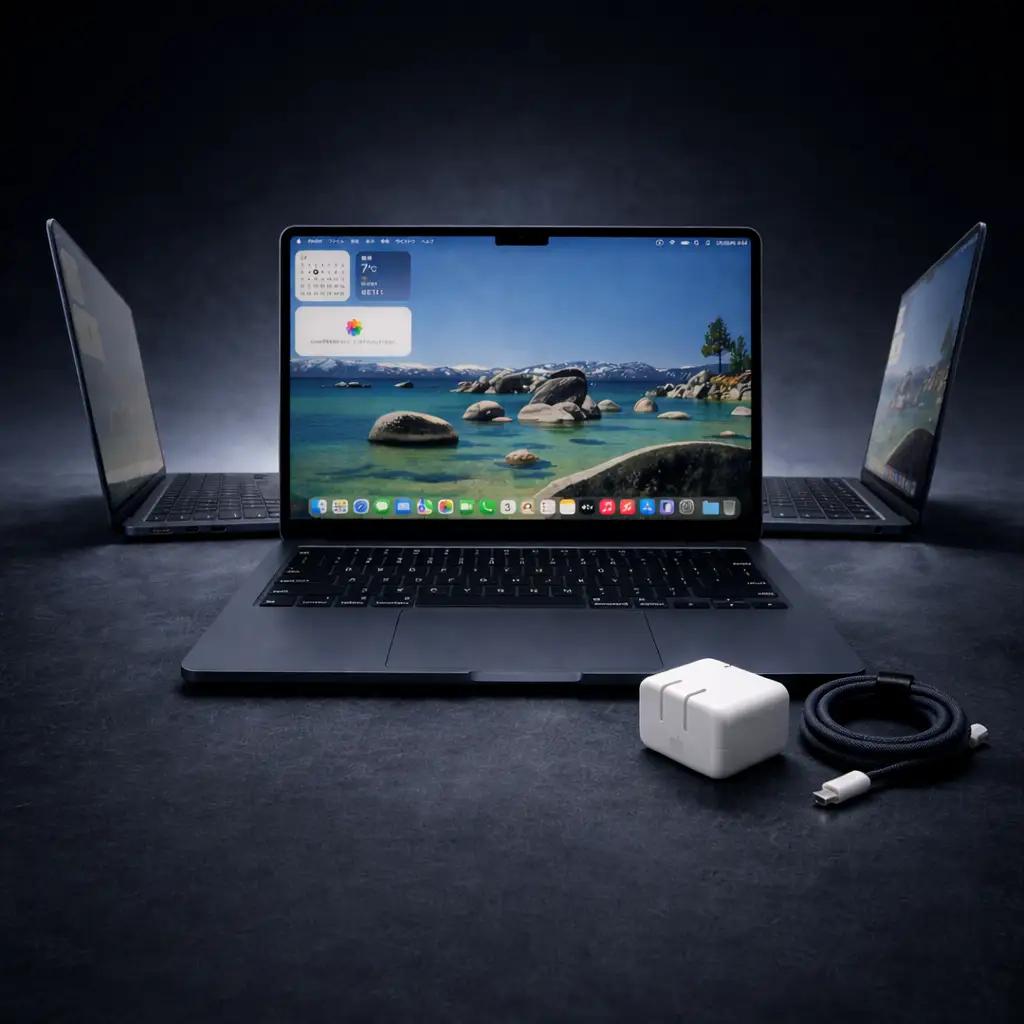 【厳選整備済｜法人リースアップ品】MacBook Air 13インチ M2 / 16GB / 256GB｜良好コンディション・動作確認済【現品限り】　355-02