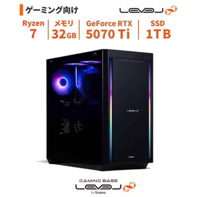 ふるさと納税 出雲市 ミドルタワーゲーミングPC Ryzen 7/5070 Ti/No.371