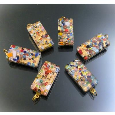 ふるさと納税 和泉市 ベネチアンガラス使いのブラックオニキスネックレス〈宝石〉 |  | 02
