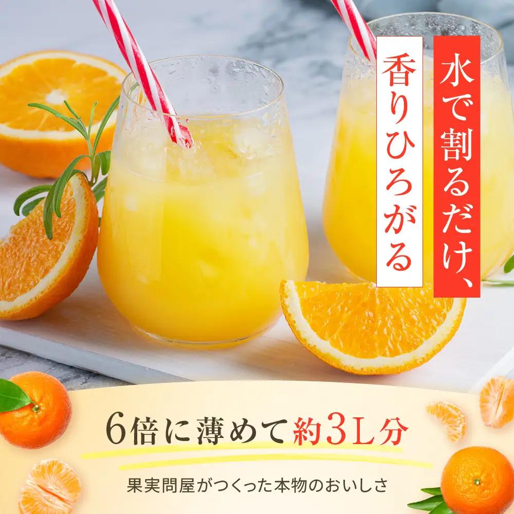 橙柑シロップ　520ml| 湯河原町 湘南 柑橘 だいだい シロップ 手作り フルーツ アレンジ