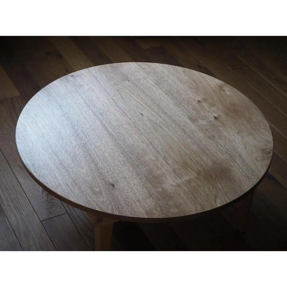 胡桃のちゃぶ台 直径76cm ／ ローテーブル 国産材 折り畳み【UMEBACHI FURNITURE】