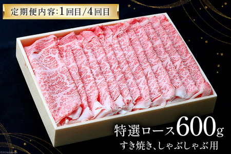 隔月6回 定期便 ブランド牛 平野幸一之牛 プレミアムセット 総量3.4kg [増山（焼肉薩摩） 長崎県 雲仙市 item1766] 牛肉 ステーキ すき焼き 焼肉 黒毛和牛 和牛 肉 冷凍 定期