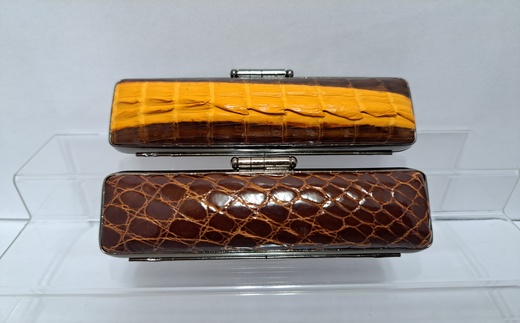 高級本象牙横目（日輪）芯持ち印鑑　18.0mm×90mm（ワニまたはカメケース・桐箱ケース付き）はんこ ハンコ 実印 銀行印 認印 オーダー