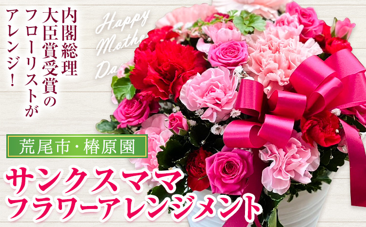 
                  花 母の日 サンクスママ フラワーアレンジメント 1個 椿原園《2027年5月上旬-5月末頃出荷》椿原園 お花 花 ギフト 贈答 プレゼント インテリア 先行予約
                