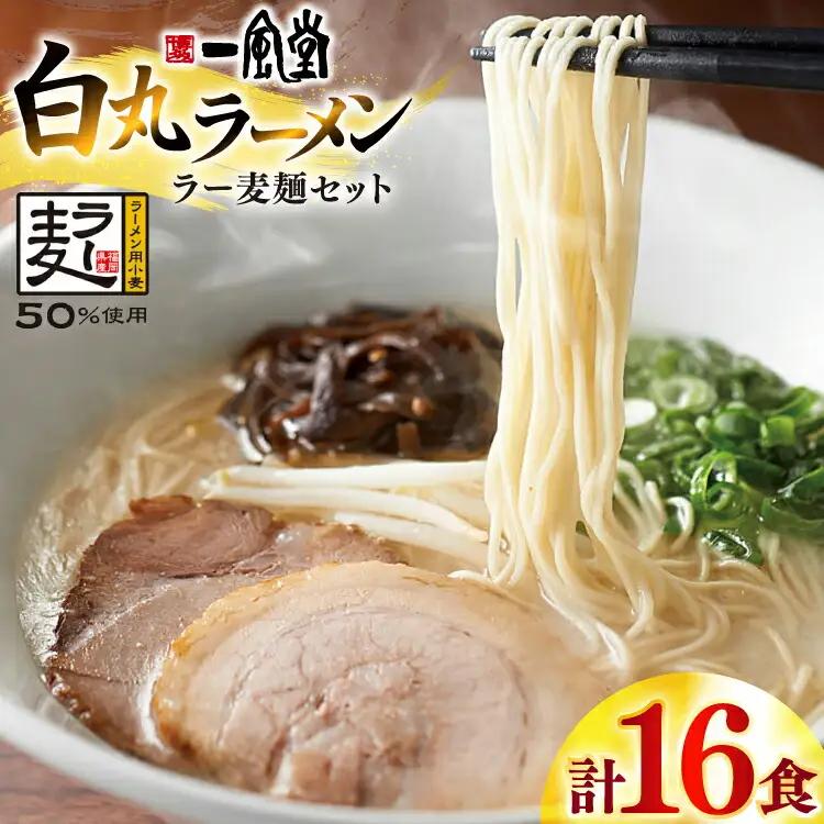 一風堂 博多 とんこつラーメン 白丸 16食 豚骨ラーメン
