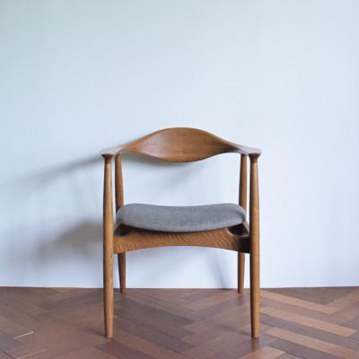 ふるさと納税 小野市 アームチェア　オーク　グレー |  | 01