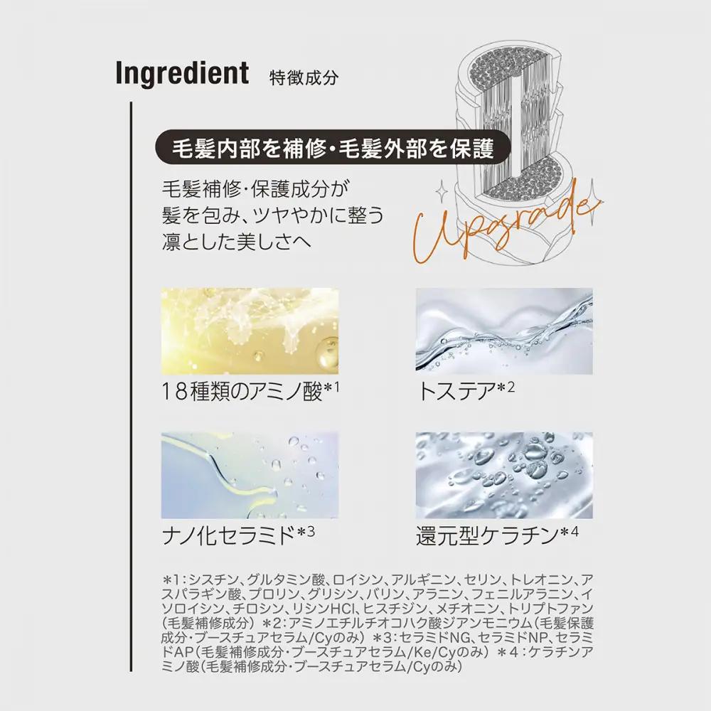 【ダメージ補修・しっとり、さらさら＋導入トリートメント】プレックスメント モイスト,スムース シャンプー250mL＋トリートメント250g＋ブースチュアセラム100g 5点セット