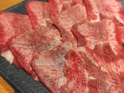 薄切り牛タン(にんにく醤油ダレ) 焼肉_OS302-0003