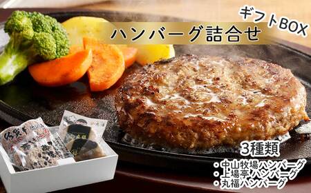 ハンバーグ3種詰合せ（ギフトセット）｜ハンバーグ ハンバーグ ハンバーグ ハンバーグ ハンバーグ ハンバーグ【B207】
