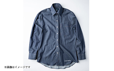 ソフトデニムのプレミアムシャツ(XLサイズ)