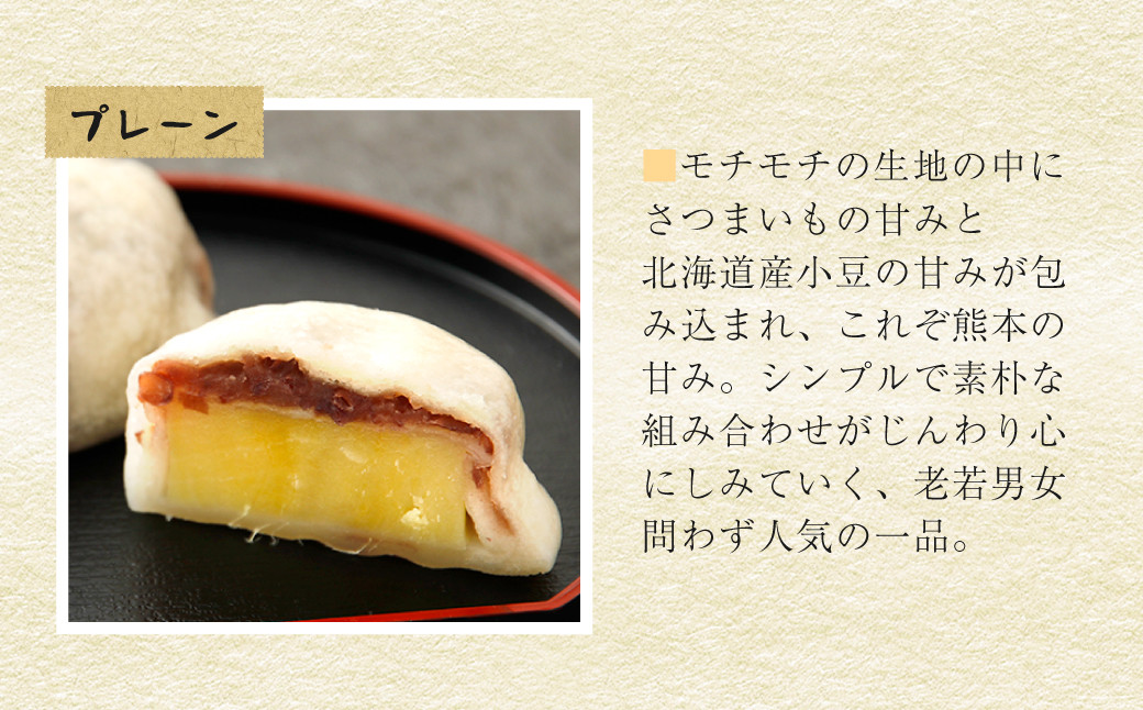 熊本 いきなり団子 50個 セット 5種類 各10個