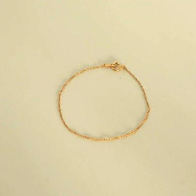 ふるさと納税 渋谷区 【LENERAオリジナルブレスレット】MaQui bracelet / 14kgf 【079025】