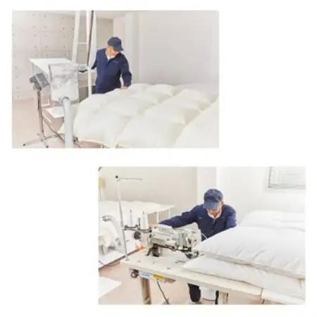 【シングルサイズ】ダニプルーフ生地使用羽毛布団　ダウン85%　抗菌防臭羽毛使用　CILレッドラベル【1232074】
