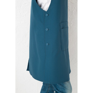 【ネイビー】サロペットエプロン（撥水・撥油）