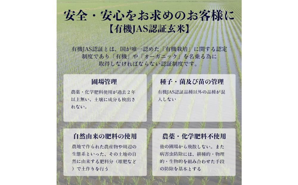 《先行予約》【令和7年産・玄米・真空パック・有機農産物】 あさひかわ産 ななつぼし玄米 ３kg×８袋　脱酸素剤入（2026年1月上旬から発送開始予定）_03125