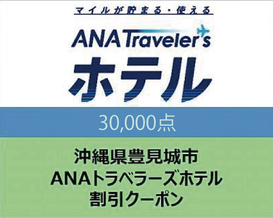 CC010　沖縄県豊見城市ANAトラベラーズホテル割引クーポン（30,000点）