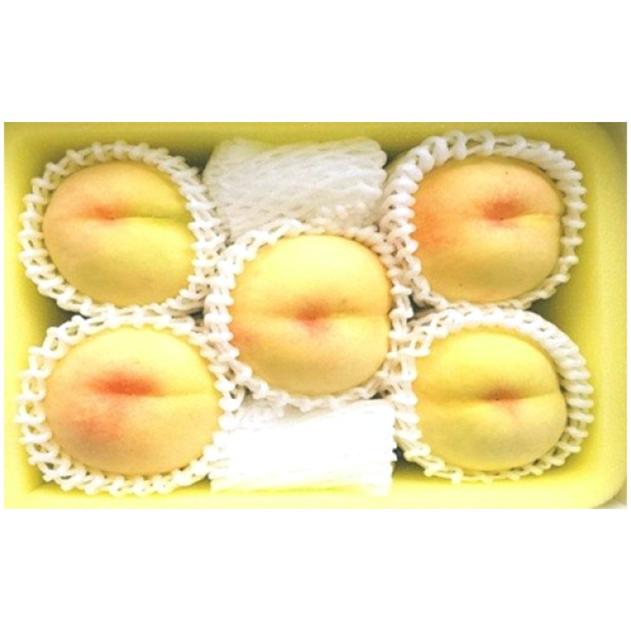 ＜土方商店＞「岡山白桃」ロイヤル　5～7玉（1.5kg）