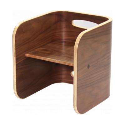 ふるさと納税 川西市 HOPPL(ホップル) オリジナル商品　コロコロチェア(BWL)専用チェアパッド(コペンブルー)付き
