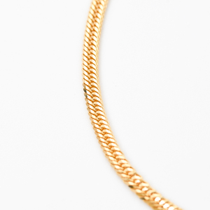 K18 喜平 12面トリプル ネックレス 10ｇ 40cm 造幣局検定刻印入 キヘイ チェーン 中折れ金具 メンズ レディース　TK1040S