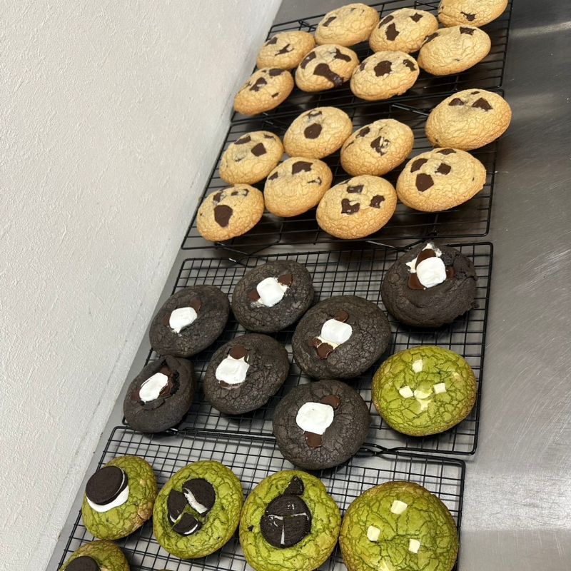 【CHUNK】アメリカン　チョコレートチャンククッキー8枚セット　クッキー　アメリカン　チョコ　チャンク　おやつ　ティータイム　サクサク