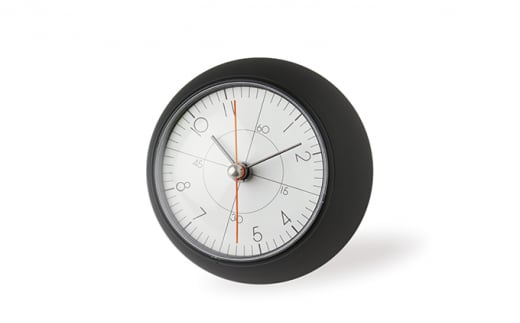 earth clock less / ブラック（TIL19-09 BK）レムノス Lemnos 時計 FAD-0873