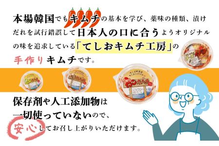 てしおキムチ工房・キムチおまかせランダム6個セット★ ＜天塩の國＞