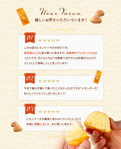 洋菓子店サクレクールのレモンケーキ　ギフトbox　BJ001