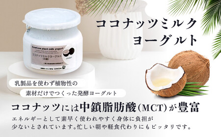 ココナッツミルクヨーグルト４個セット GOODPLUS（グッドプラス） AW015｜乳酸菌 ヨーグルト｜