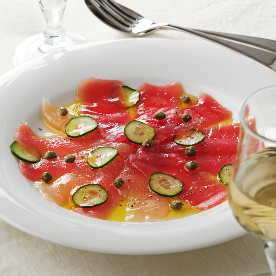 ＜木下水産物＞もちもちまぐろの生ハム食べ比べセット