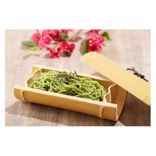 【ふるさと納税】行列ができる宮古島のそば屋より直送　モリンガ宮古そば(2人前セット)（MP01）