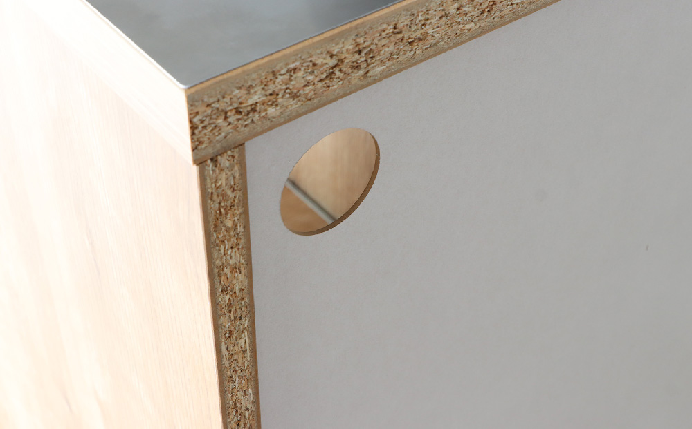 【東馬家具】FZ01-90カウンター SNA【カウンター キッチンボード 整理棚 収納 リビング ナチュラル ベージュ シンプル 木目 ふるさと納税】(H060608)