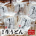 【ふるさと納税】地粉 生うどん 10食分 (260g×5袋) 国産 信州産 生麺 信州うどん うどん 小麦粉 麺類 お中元 信州 長野 長野県 上田市