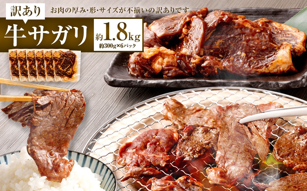 【3ヶ月定期便】 牛サガリ ＆ 牛タン ＆ 牛ハラミ 肉盛り定期便A