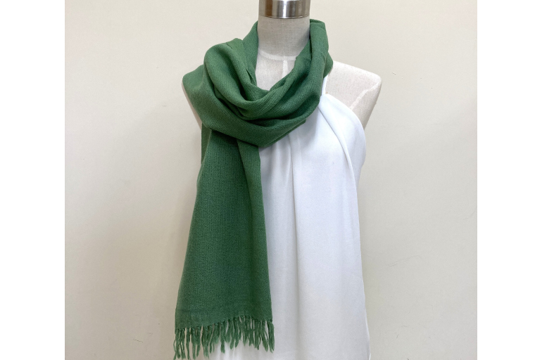 ウージ染めストール～ウール～(AI029-1)