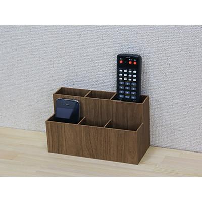 ふるさと納税 和歌山市 バスク リモコンスタンド ブラウン 木目柄が美しいシンプルなリモコンスタンド |  | 01