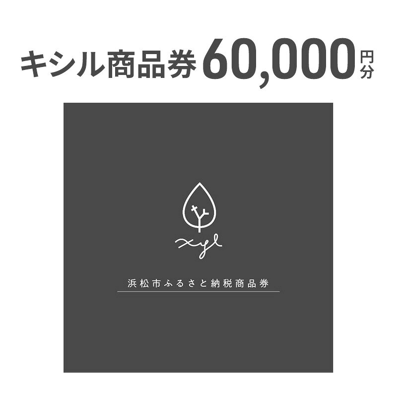 【ふるさと納税】家具 キシル商品券 60000円分 1000円券×60枚 XYL 木製家具 雑貨 木製品 チケット 直営店利用可 静岡県浜松市
