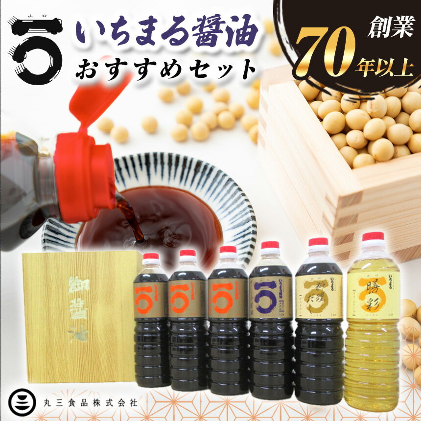 【ふるさと納税】「 山口の厨 」 丸三食品 いちまる 醤油 おすすめセット ≪配達日指定可能≫≪贈答用≫≪ギフト≫≪着日指定可能≫≪配達日時指定可能≫ | 醤油 料理だし だし みりん さしみ セット お土産 贈答 調味料 食品 詰合せ 山口県 平生町