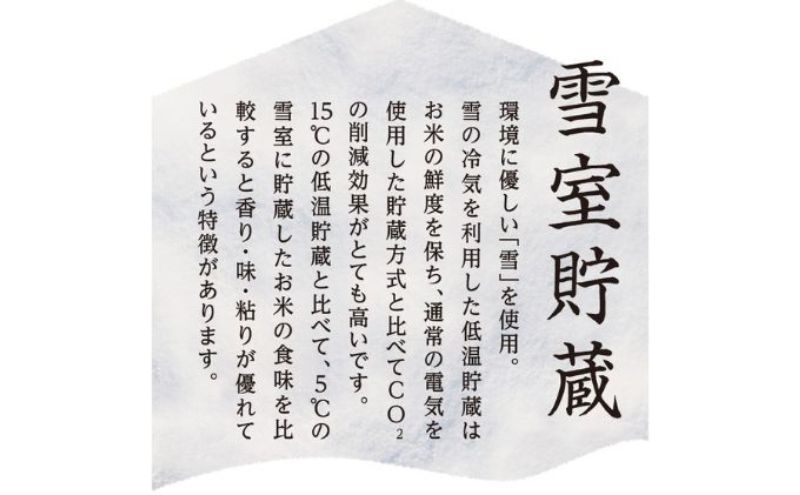 【令和8年産　新米先行受付】雪室貯蔵 魚沼産コシヒカリ 無洗米 10kg 米 お米 こめ コメ おこめ 白米 こしひかり 魚沼 新潟県