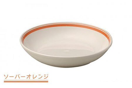 【美濃焼】カントリーサイド 22.5cmパスタボウル 4色セット（光洋陶器）【cierto】食器 ボウル スープボウル スープパスタ 鉢 深皿 パスタ皿 食器セット セット ホワイト ブラウン ブルー