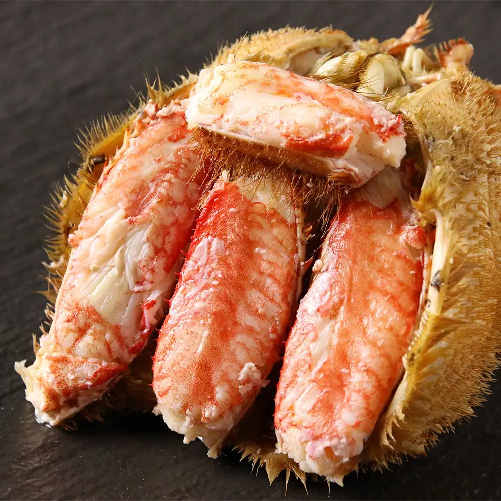 【大サイズ】北海道産 冷凍ボイル毛ガニ (700g-800g前後) 5尾 AS195